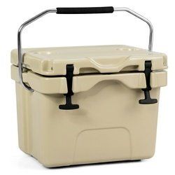 16 Quart Portable Ice Cooler with 24 Cans