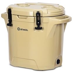 27 Quart Outdoor Insulated Bucket Cooler Ice Chest