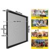 Festives Camping Party Square Cooking Grate Fire Pit Grill - As pic show - 36" x 36"