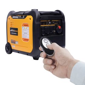 Portable Gasoline Inverter Generator 5000w Rated 5500W Max 4-Stroke Power Equipment - as picture