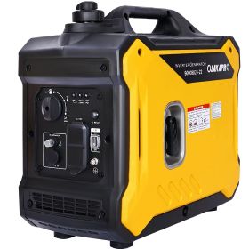 Super quiet Inverter Generator 2000w portable generator; ultra light EPA compliant - as Pic