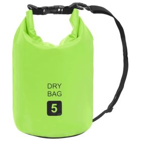 Dry Bag Green 1.3 gal PVC - Green