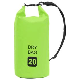 Dry Bag Green 5.3 gal PVC - Green