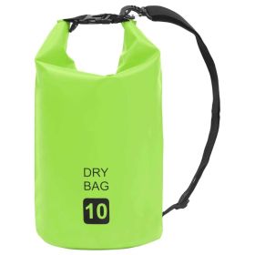 Dry Bag Green 2.6 gal PVC - Green